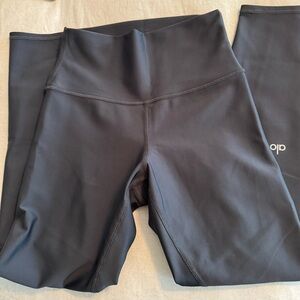 Alo Yoga 7/8 High Waist Airlift Leggings dark grey